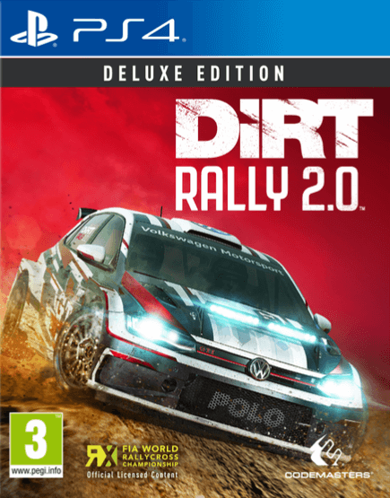 Dirt Rally box art for Playstation 4
